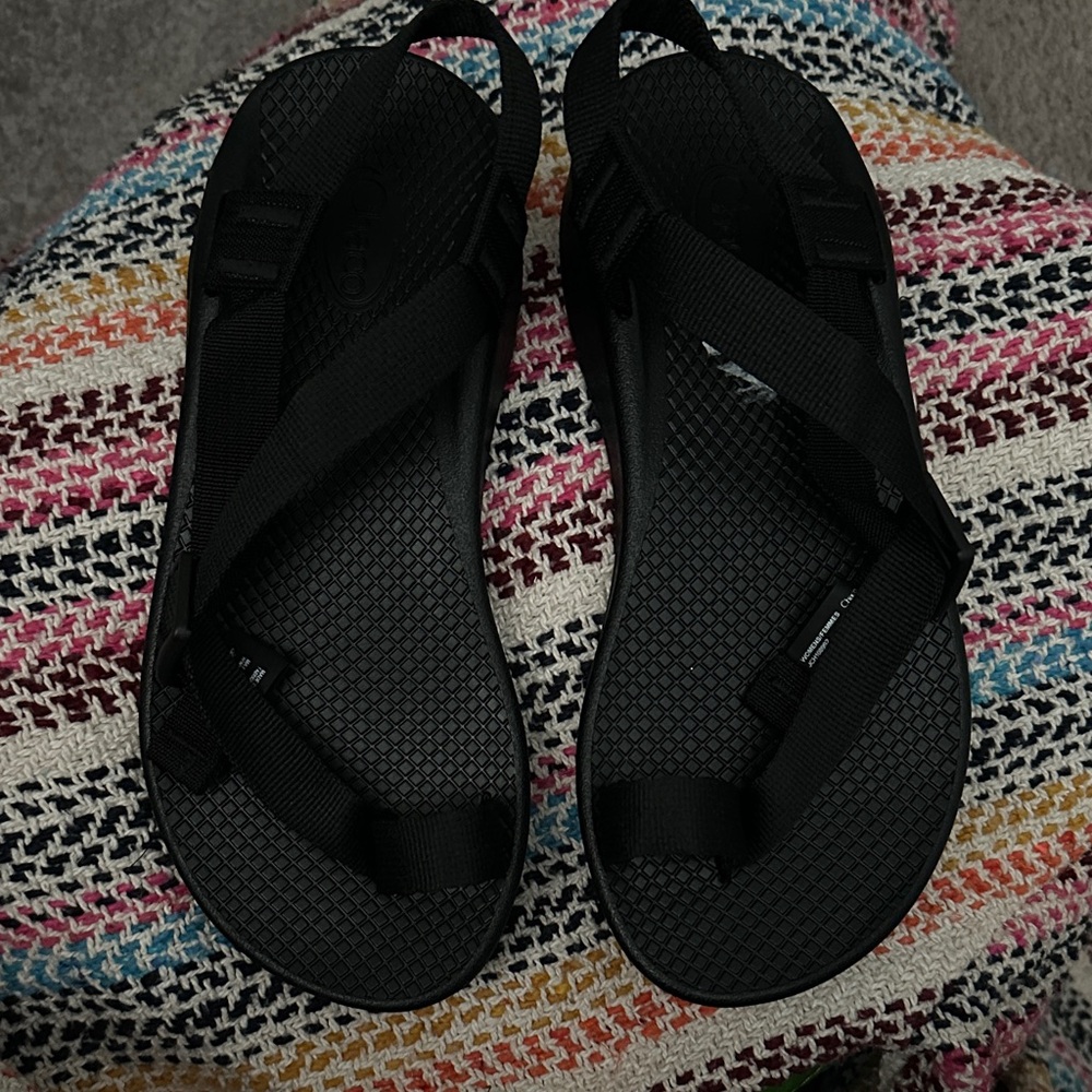 Chaco Black Strappy Sandals